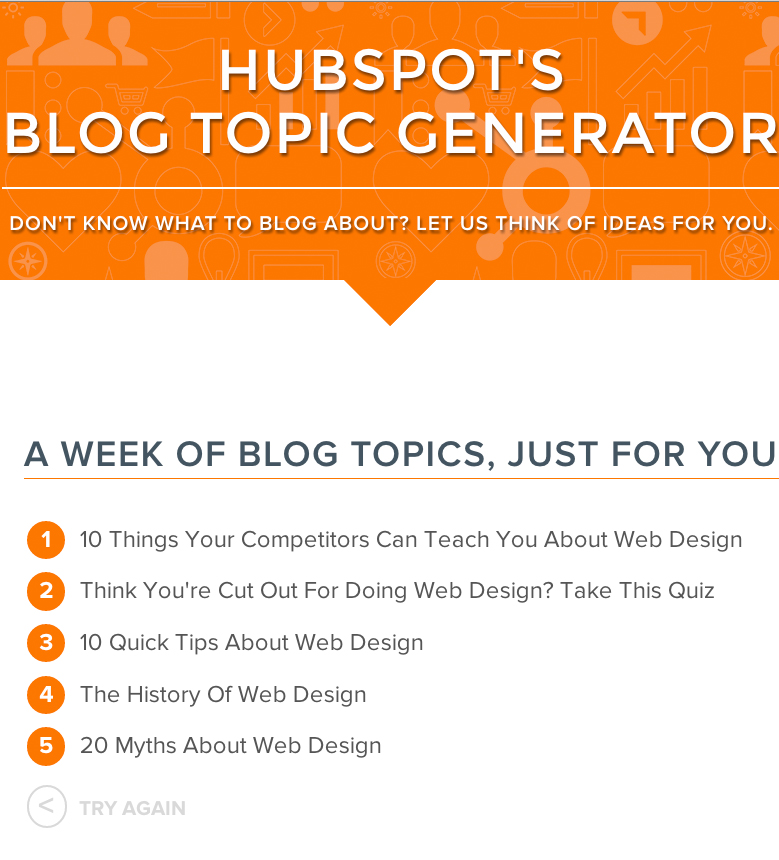 Blog Topic Generator