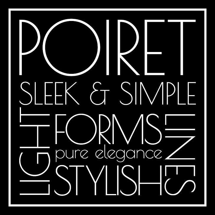 31. Poiret one