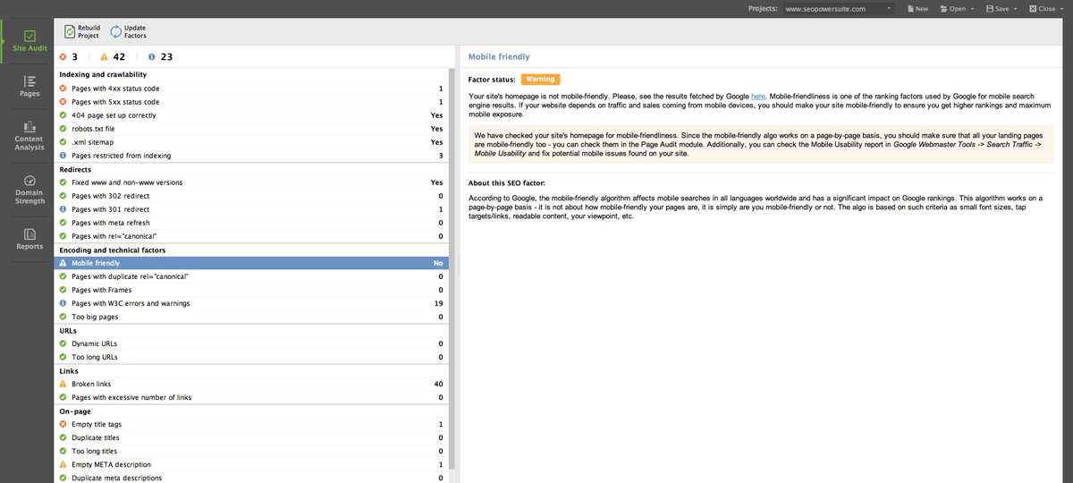 Website Auditor