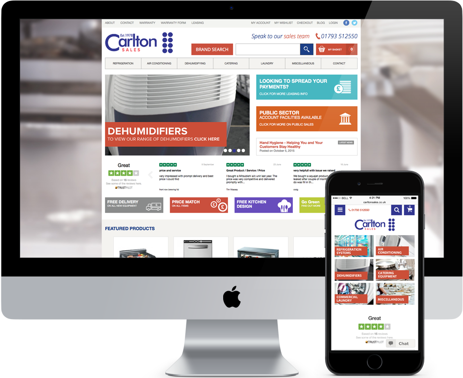 Carlton Sales iMac Image