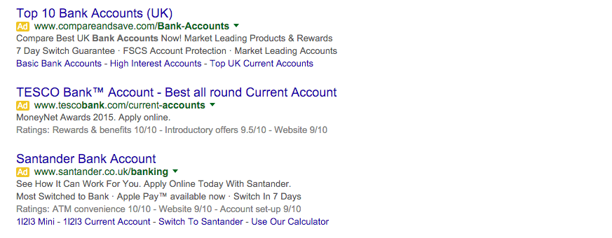 google below the fold ads