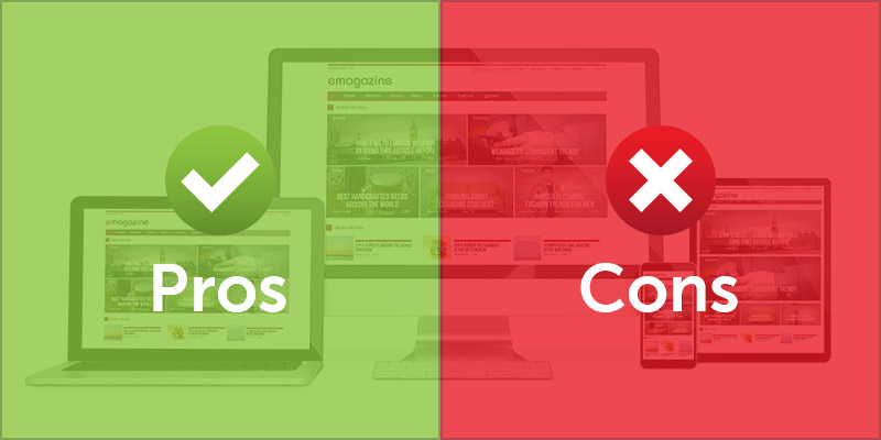 template theme pros cons