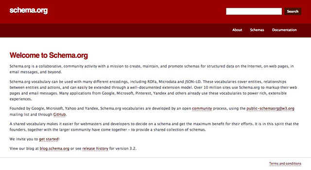 schema org