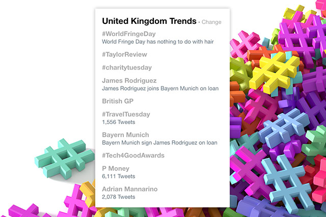 uk hashtag trends