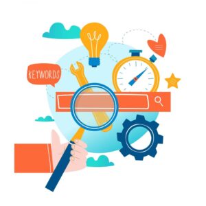 Search Keywords Graphics Magnifying Glass