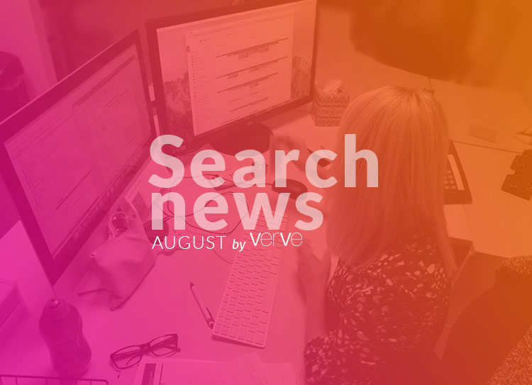 Search Engine Optimisation Team Search News August