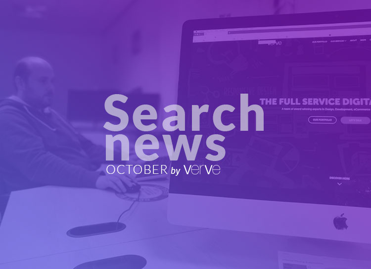 Search Engine Optimisation Team Search News October