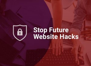 Stop Future Website Hacks Text Keyboard Background