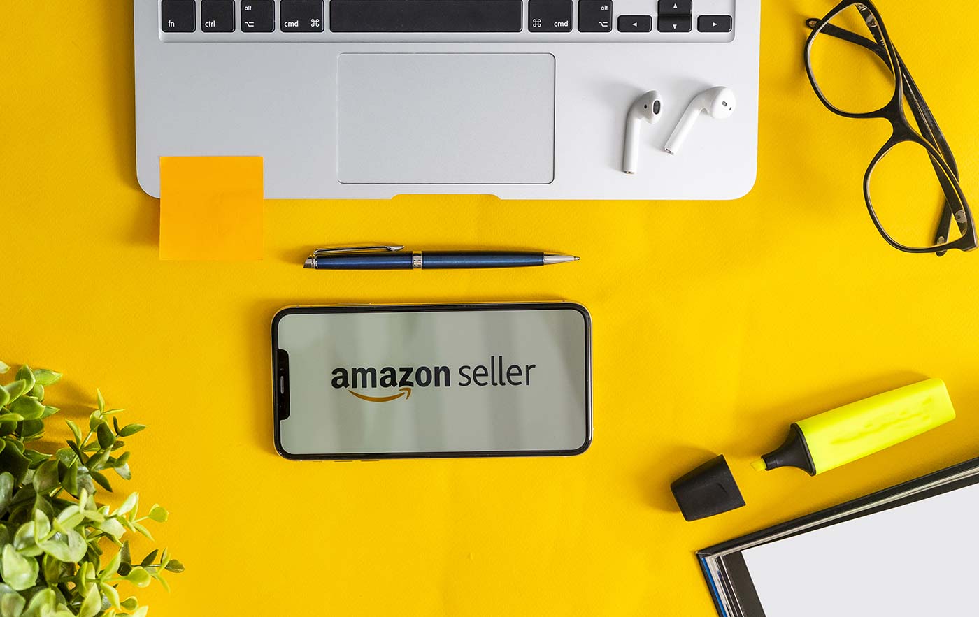 Bright Yellow Desk Glasses, Stationary MacBook & iPhone Screen Amazon Seller
