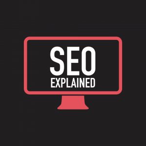 Desktop Infographic Search Engine Optimisation Explained Text