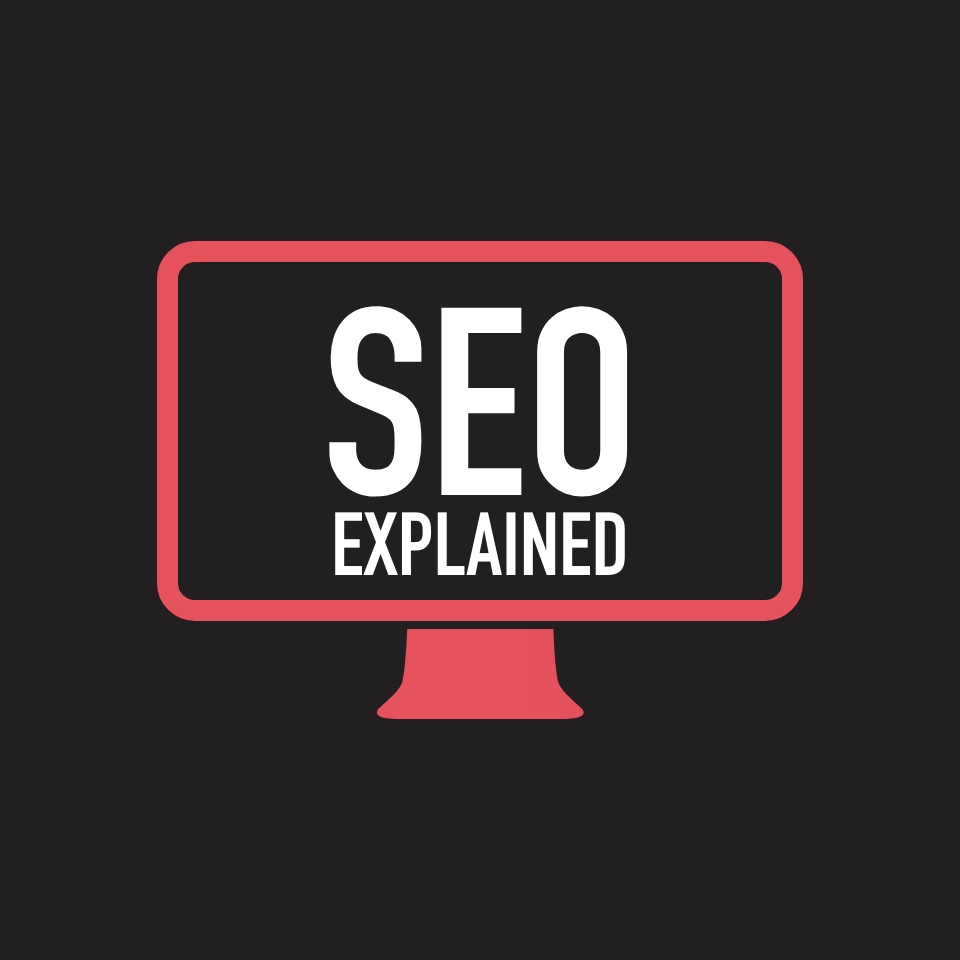 Desktop Infographic Search Engine Optimisation Explained Text