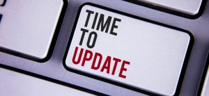 TIME TO UPDATE Keyboard Button