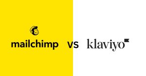 Mailchimp vs klaviyo Logos