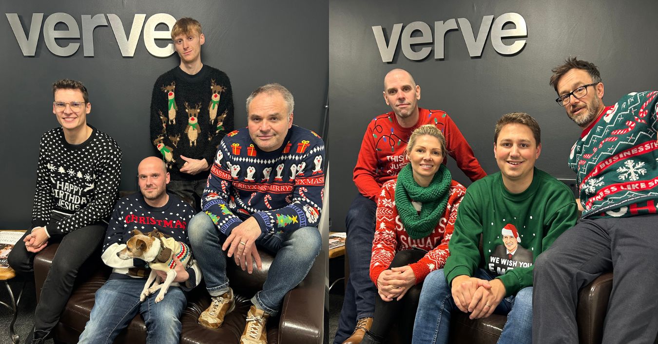 Verve Team Christmas Jumper Day!
