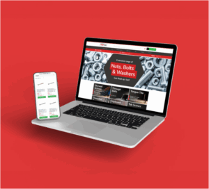 Phone Laptop Browser Screens Fastco fasteners & fixings Website Pages