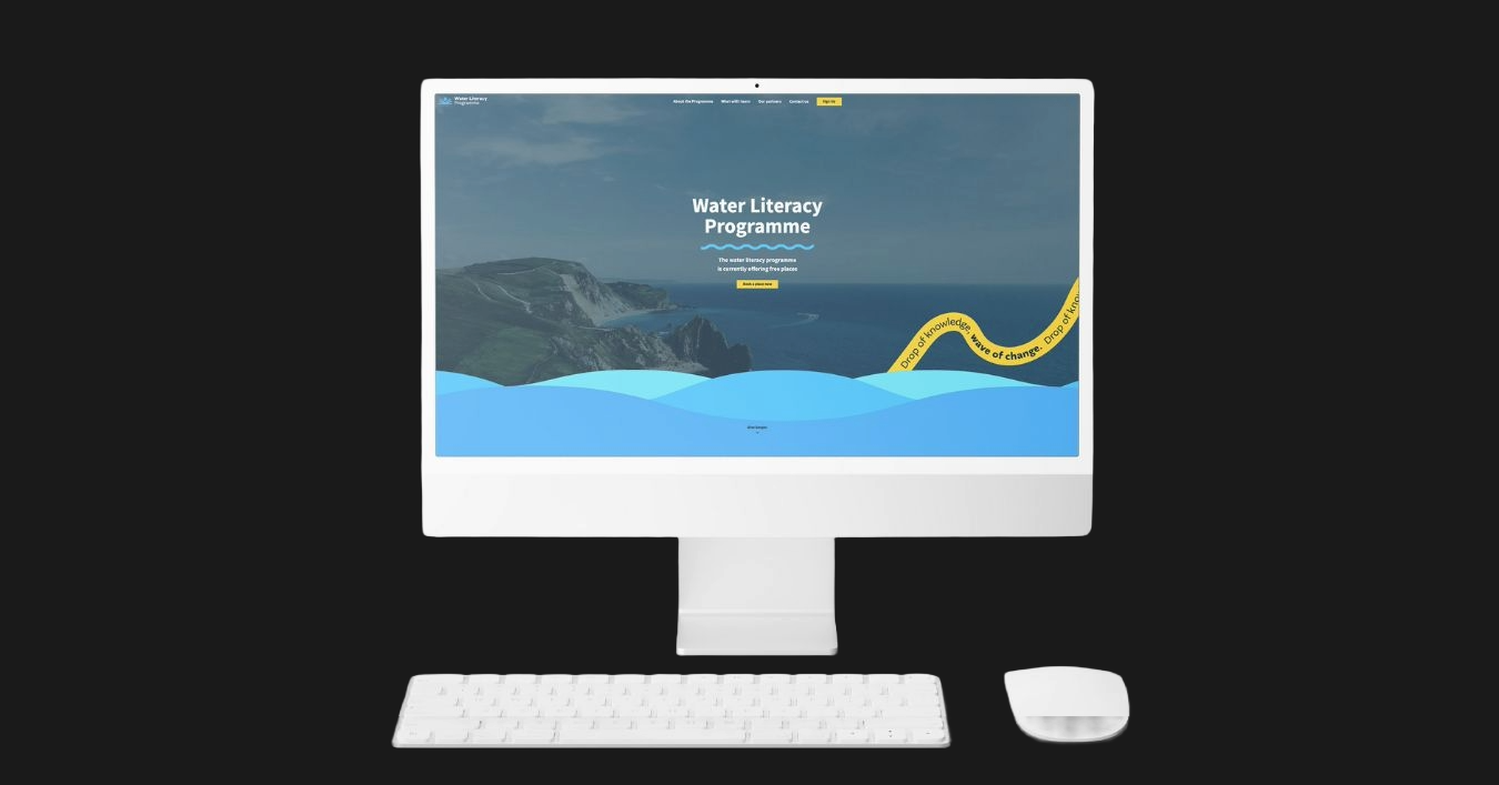 Desktop illustration Water Literacy Program