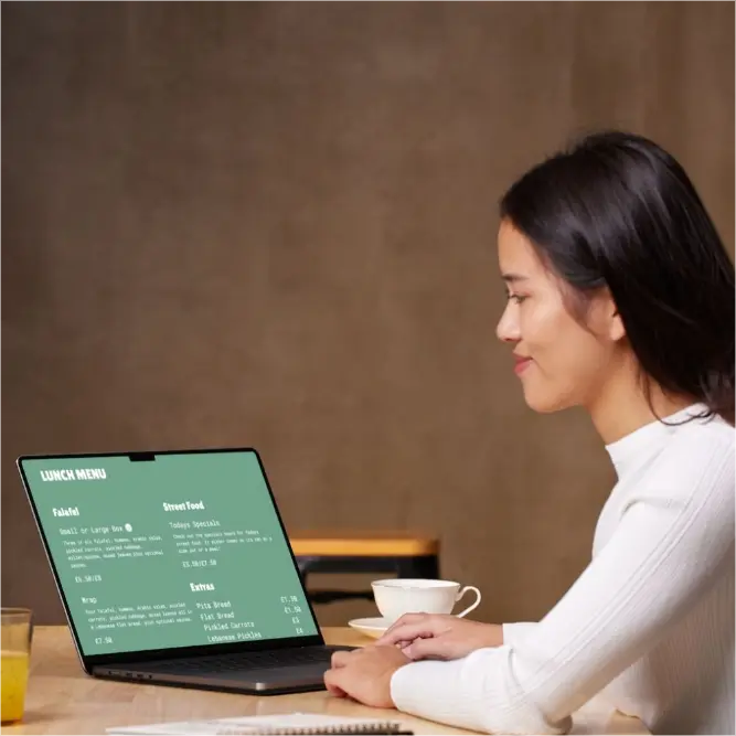 Person Laptop Screen Plantkind Website