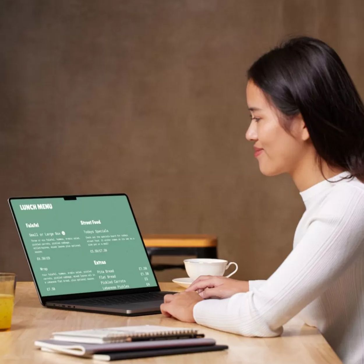 Person Laptop Screen Plantkind Website