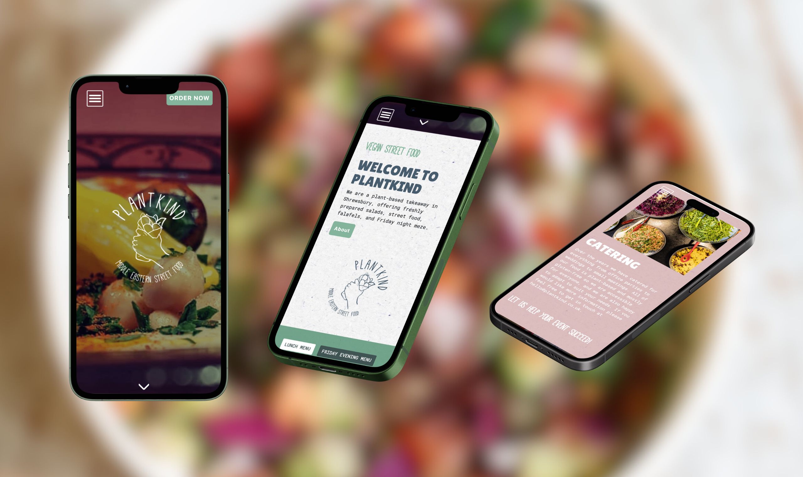 PlantKind Website Viewed on Mobile Devices