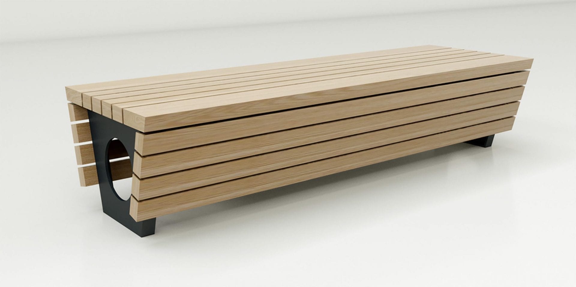 Chris Nangle Wooden Bench