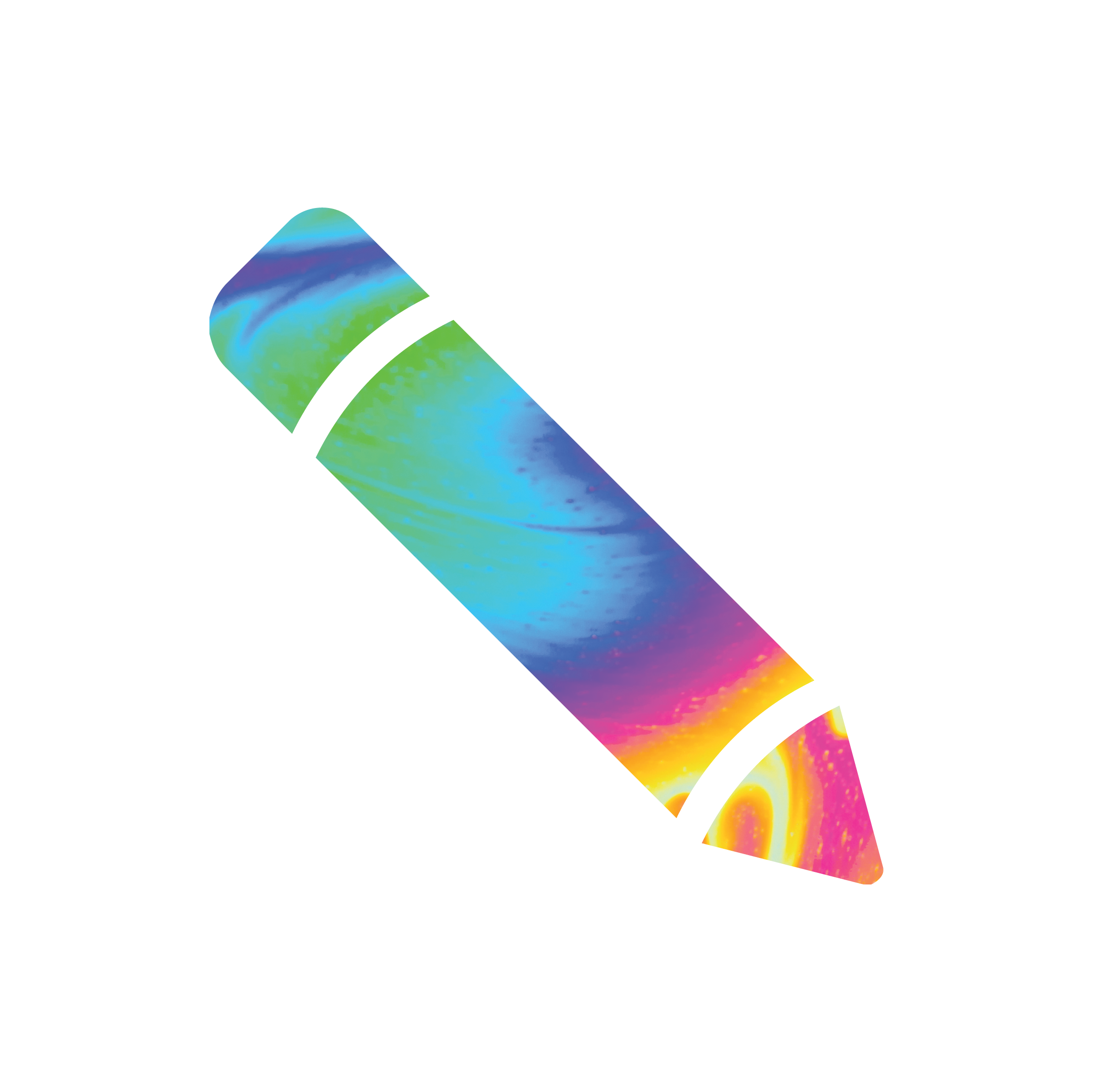 Colourful Pencil Icon