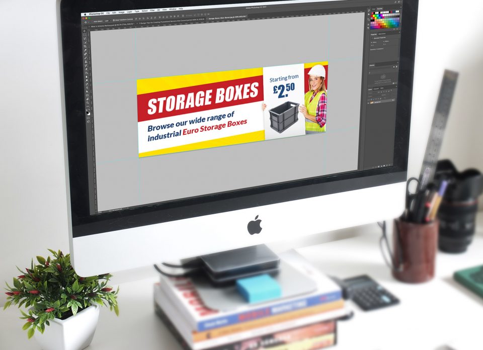 Verve News Articles Storage Boxes Banner on computer screen