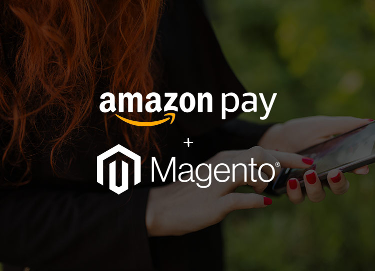 amazon pay logo and magento logo