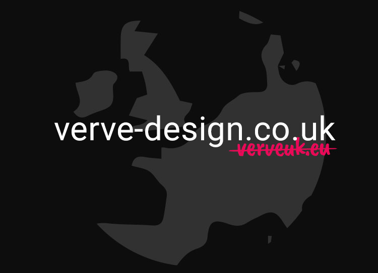 verve-design.co.uk with verve-design.co.uk crossed out