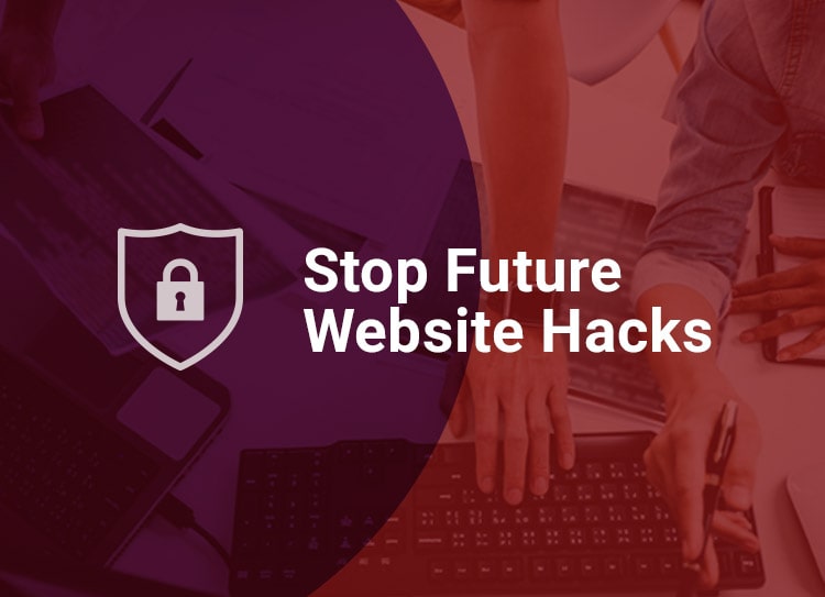 Stop Future Website Hacks text