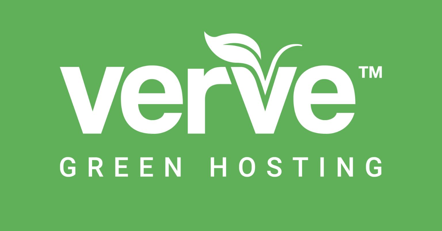 Green Hosting Logo Verve